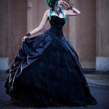 Black Romantic Gothic Wedding