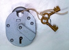 CHUBB CRUISER 1K21 5 LEVER HIGH SECURITY CLOSE SHACKLE PADLOCK C/W 2 KEYS