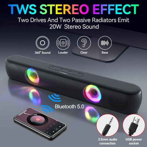 Stereo bluetooth laptop - tv,