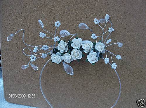Bespoke handmade side tiaras - bespoke,
