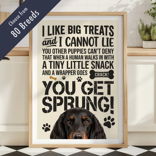 Funny dog treats lyric quote - dog,