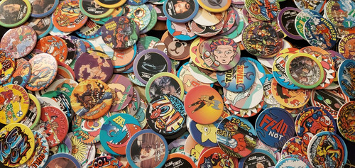Lot 100 pogs slammer - 100,