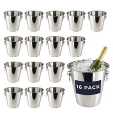 Stainless steel ice bucket - stainless,