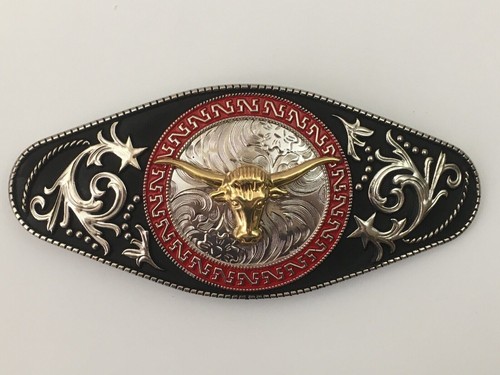 Cowboy belt buckle big rodeo - cowboy,