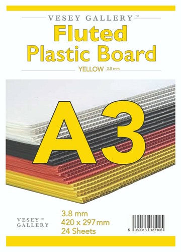 Fluted corex display board - a3,