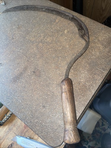 Vintage sickle scythe - vintage, tool