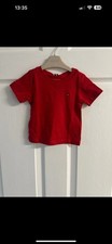 BNWT 3-6 Months Tommy Hilfiger Short Sleeved Red T-shirt