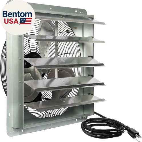 Inch shutter exhaust fan - shutter,