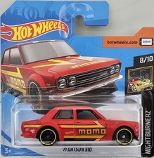 Hot Wheels 71 Datsun 510 Red