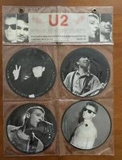 U2 - 4 U2 Play 1982 Exclusive To Ireland - Set of 4 Vinyl 7” Records EP Bono