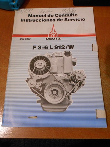 Deutz engines 6l912 - engines, f3-6l912/w