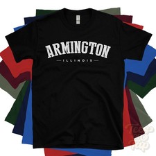 ARMINGTON ILLINOIS T-SHIRT Richmond Tazewell USA retro varsity hometown gift