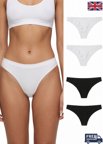 Ladies string thongs pack - g-string, 6