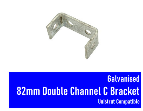 Galvanised 82mm back - to,