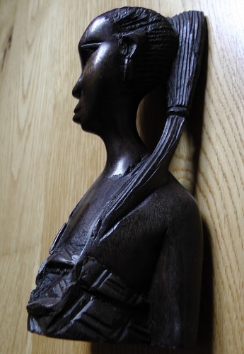 African hand carved hardwood - african,