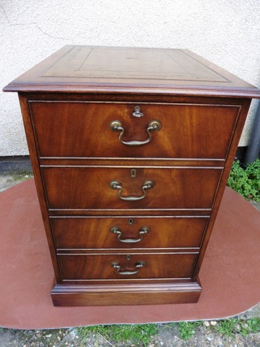 Antique style brown leather - style,