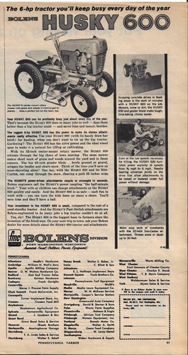 Bolens husky 600 - husky,