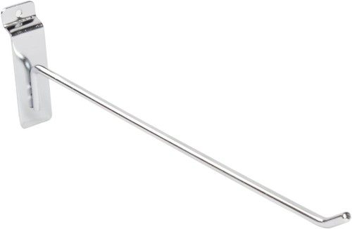 100 chrome slatwall peg - chrome,