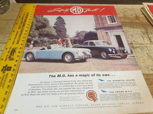1958 mga mg magnette - mga,