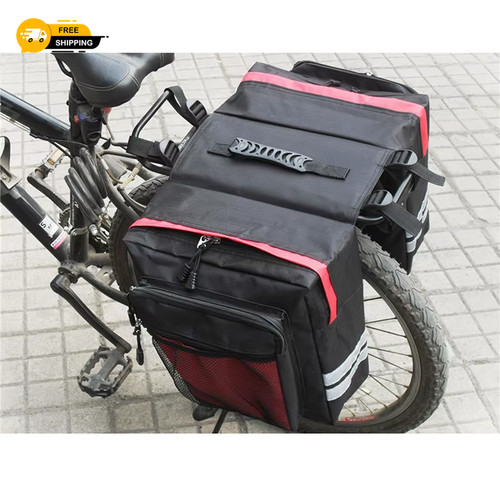 Mtb bicycle carrier - bag, rear
