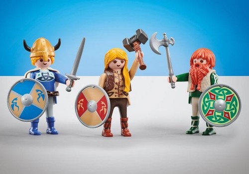 Playmobil 9893 three - playmobil, viking
