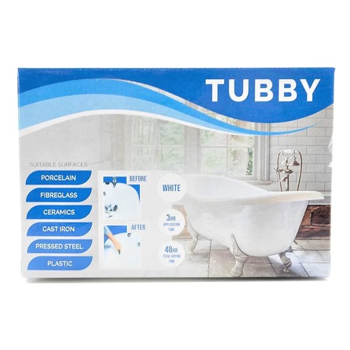 Tubby white enamel bath - tubby,