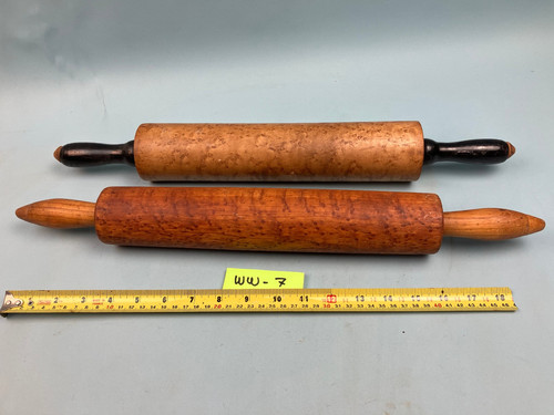 Vintage rolling pins curly - pins,,