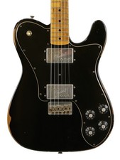 Fender Road Worn '72 Telecaster Deluxe Black 2010 Used Alder Body w/Soft Case