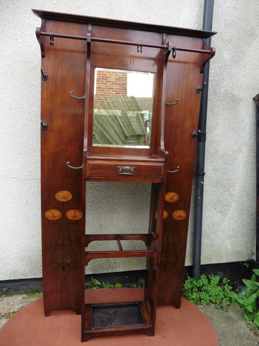 Antique mahogany art noveau - art,