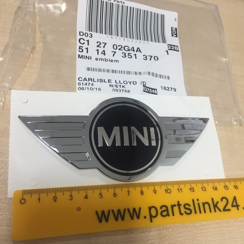 Mini genuine wings bonnet - genuine,