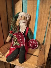 OOAK PRIMITIVE SANTA DOLL