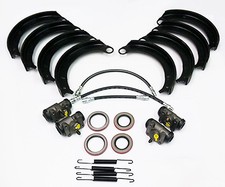 1944-1948 Ford Brake Overhaul Kit 51A-2001-KIT: Shoes, Cylinders, Hoses, Springs