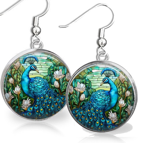 Vibrant blue teal feathers - &,