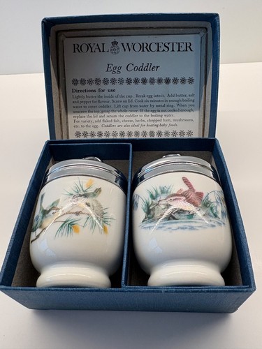 Royal worcester egg coddler - egg,