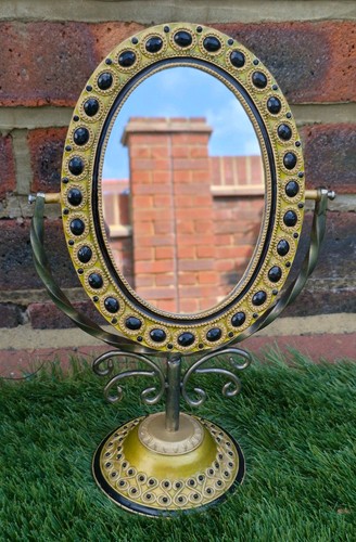 Vintage ornate gold jeweled - ornate,