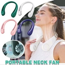 Neckband Fan Bladeless Lazy