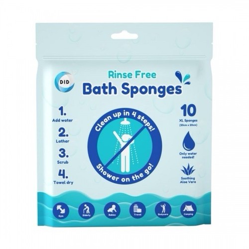 10x rinse free - free, sponges