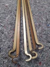 2  x  Ladderax support bars 108 cm long ~ for 104 cm shelves