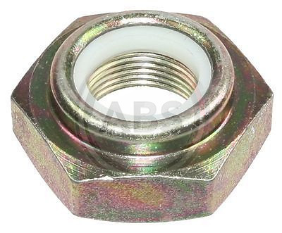 Front wheel hub nut - hub, a.b.s