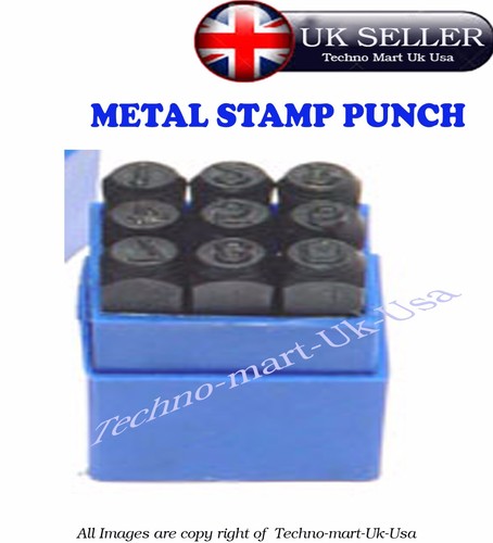 9numbers stamps punch set - stamps,
