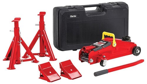 Piece trolley jack chock - jack, &