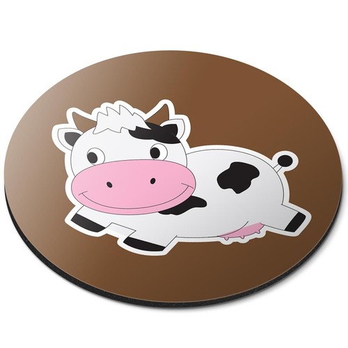 Round mouse mat cow - mouse, baby