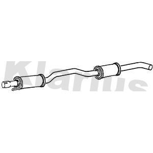 Klarius centre exhaust - centre,