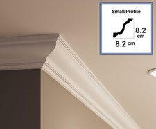 Coving Cornice Light Weight Strong Polymer Moulding Ogee Quality CC39 Kovex