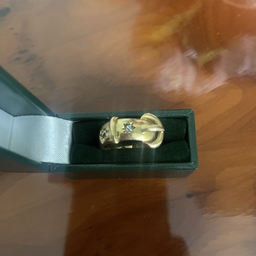 18k diamond antique gypsy - 18k,