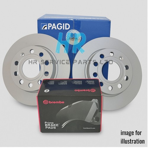 Front pagid discs - 308mm, brembo