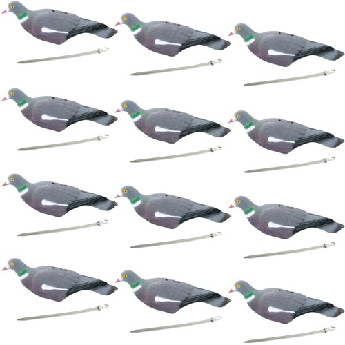 12pc pigeon shell decoy - 12pc,