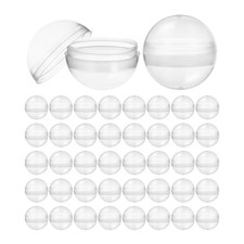 50 Pcs Round Plastic Gumballs