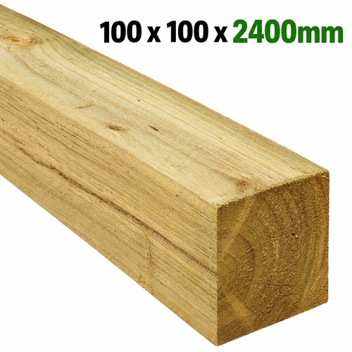 100x100mm fence post 4m - fence,