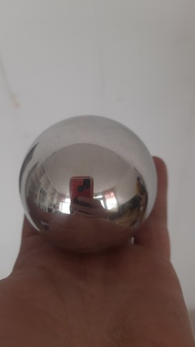 Chrome steel balls 75mm - chrome,